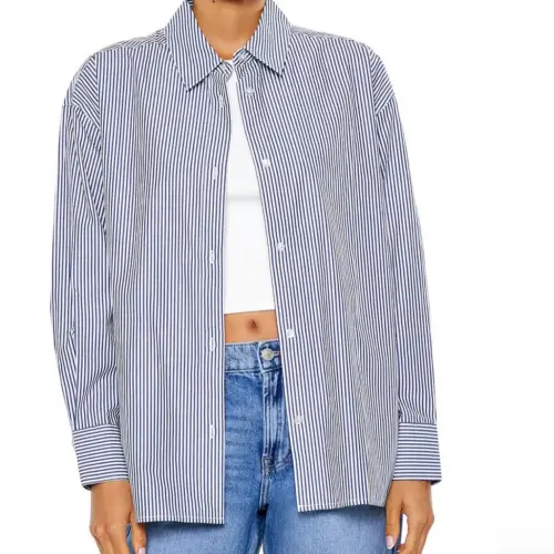 Camisa oversize manga larga — imagen 4